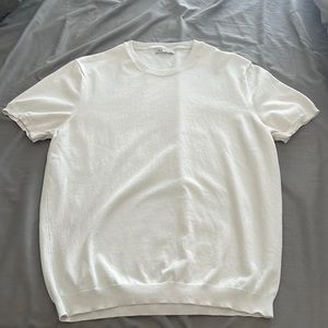 White Zara Tee